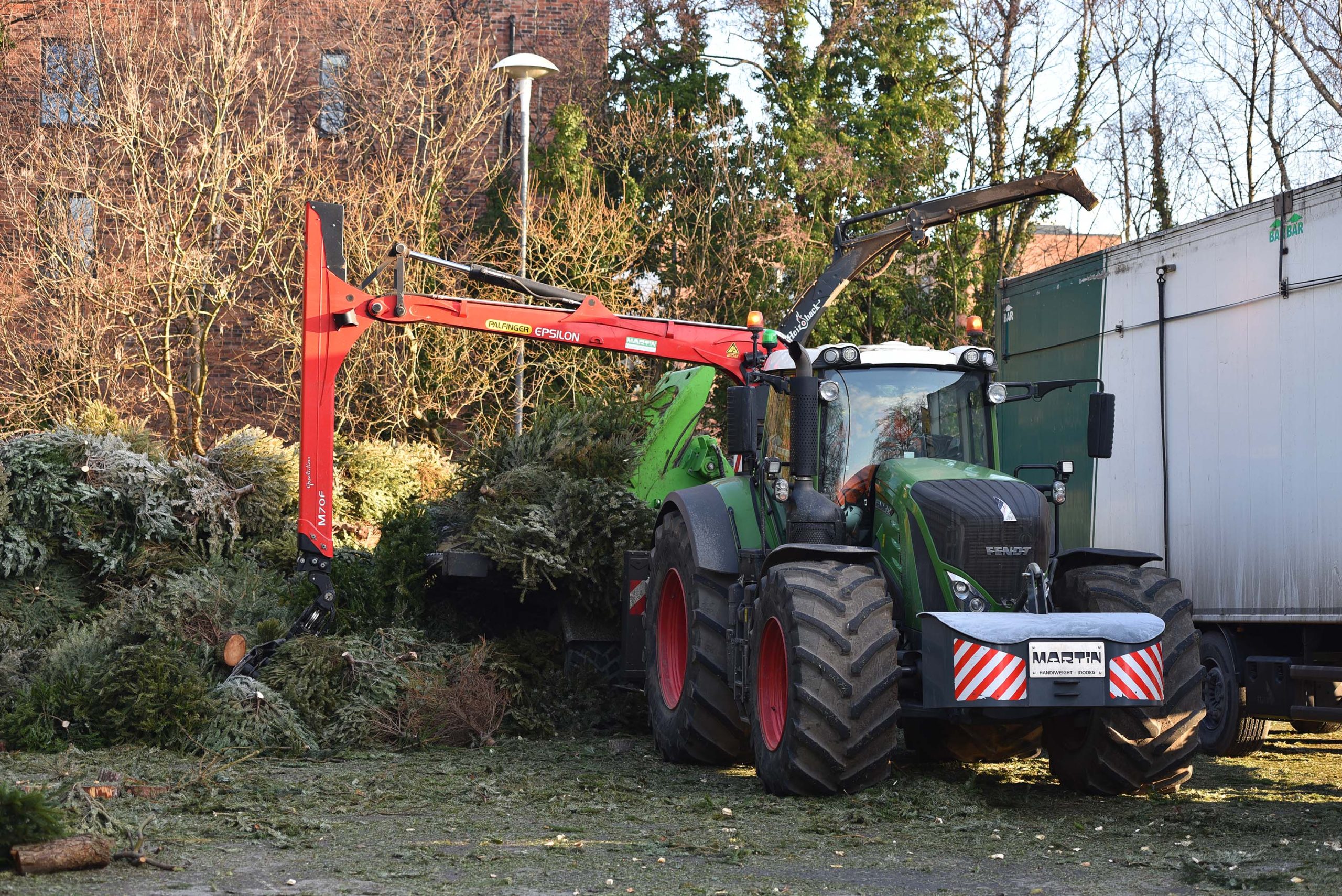 Supporting The Sheffield Christmas Tree Collection The Martin Group of Companies