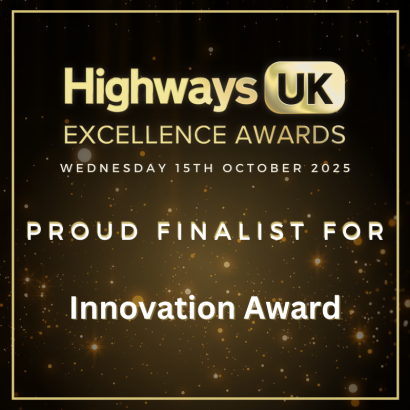 Highways UK Excellence Award Finalist Logo